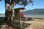 lagoa do peri, banquinho para relaxar adimirando este lindo paraíso sc