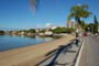 Avenida Beira-Mar Norte calçadão e praia