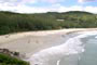 Vista do mirante pra chegar na praia vermelha