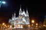 igreja matriz de itajaí, vista noturna