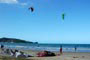 Kite Surf na praia do centro em Itapema.