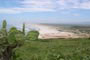 vista da praia do gi em laguna