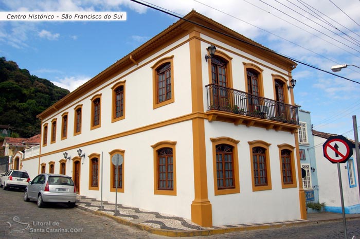 centro histórico de sao francisco do sul sc