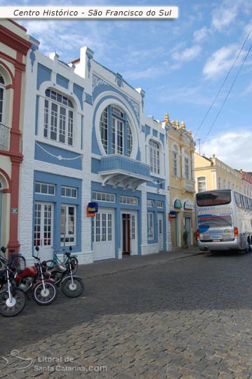 centro historico de sao francisco do sul sc