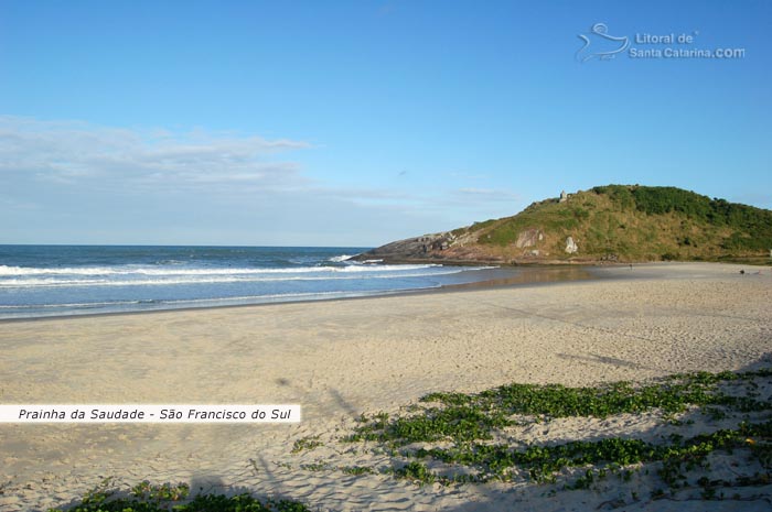 praia da saudade de são francisco do sul santa catarina