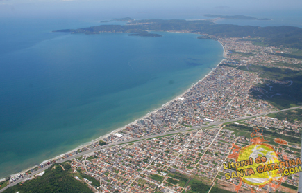 Fotografia aérea de Itapema SC - Foto: Flávio Fernandes - LitoraldeSantaCatarina.com