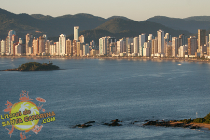 Foto aérea de Balneário Camboriú